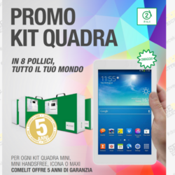 Scopri la Promozione Kit Quadra che ti omaggia ad ogni acquisto