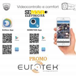 Videocontrollo e Confort, scattano le Promo Eurotek
