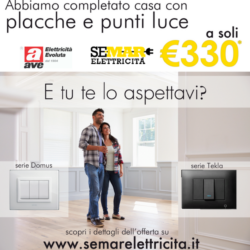 Serie Domus e Tekla di Ave in Promozione